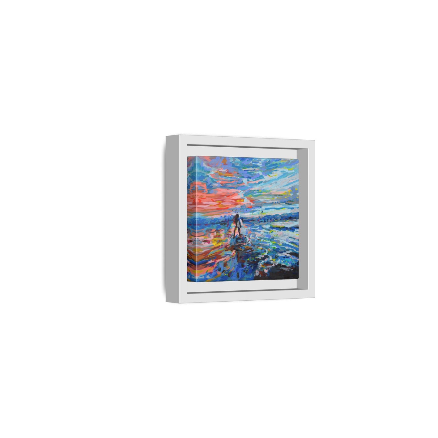 Dreamland Beach, Uluwatu - Framed Canvas