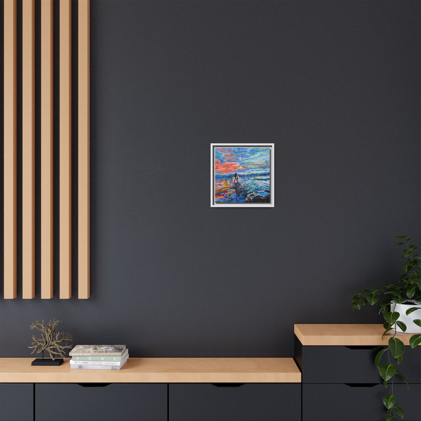 Dreamland Beach, Uluwatu - Framed Canvas