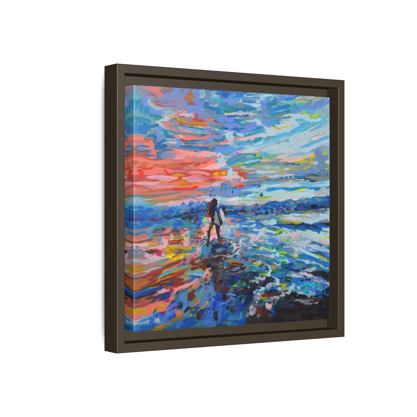 Dreamland Beach, Uluwatu - Framed Canvas