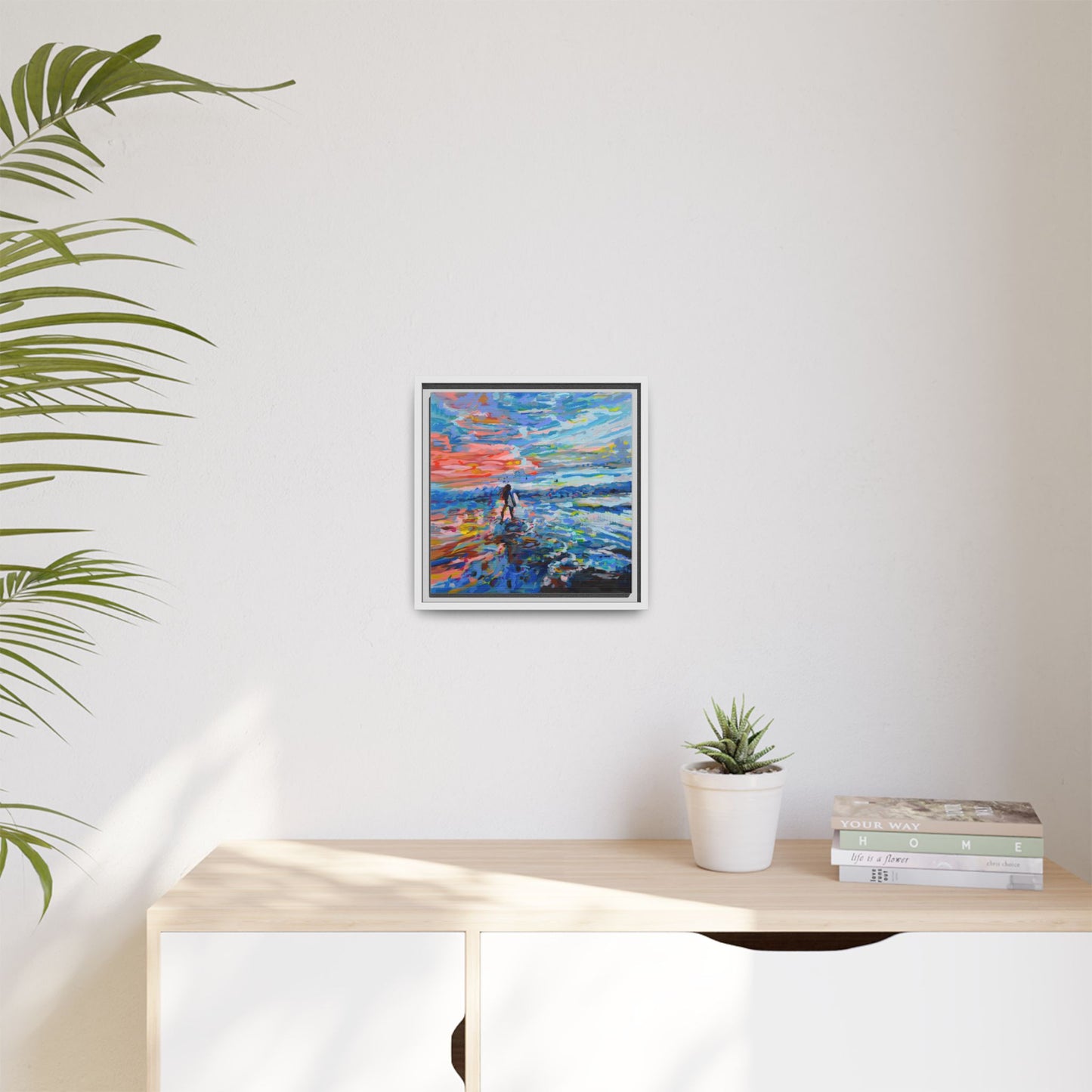 Dreamland Beach, Uluwatu - Framed Canvas