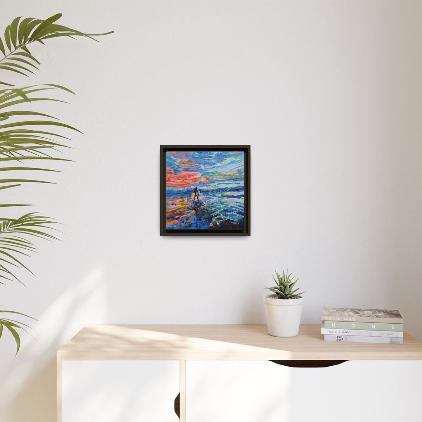 Dreamland Beach, Uluwatu - Framed Canvas