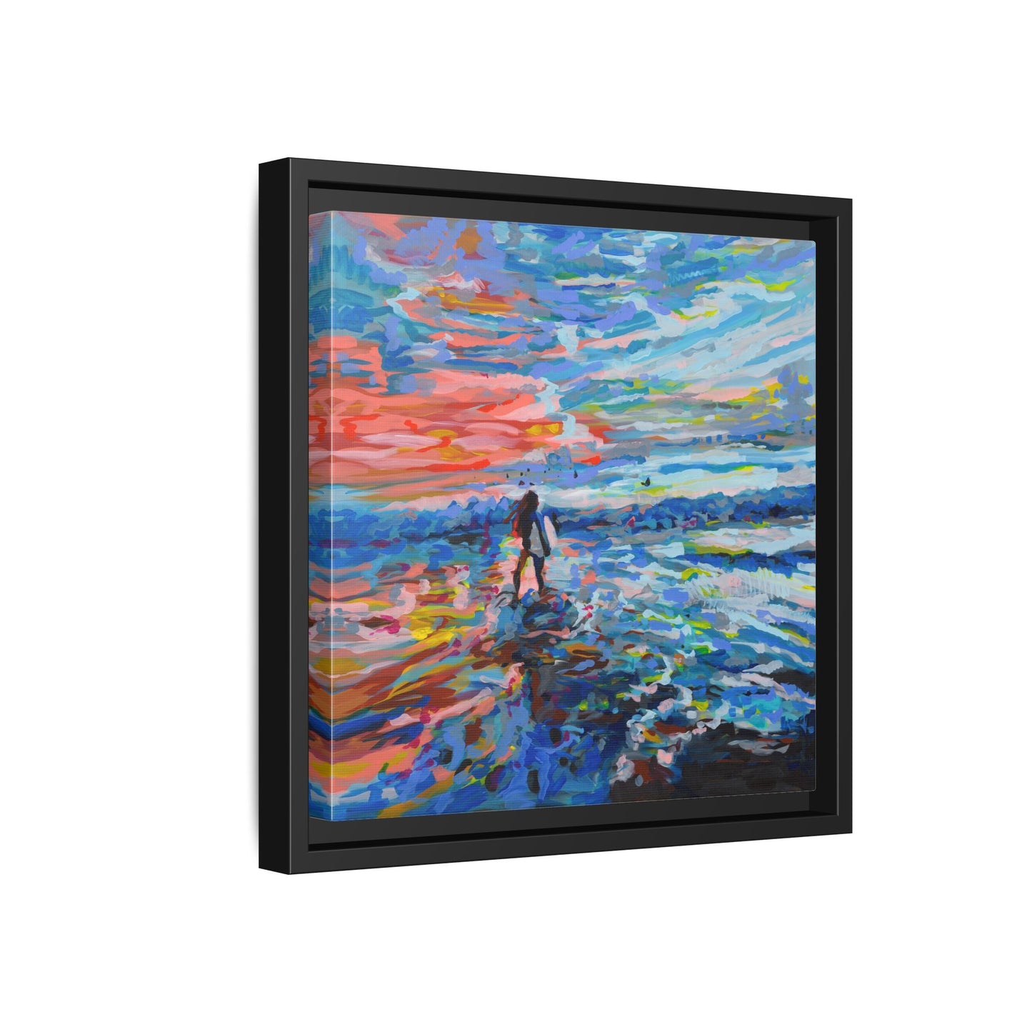 Dreamland Beach, Uluwatu - Framed Canvas
