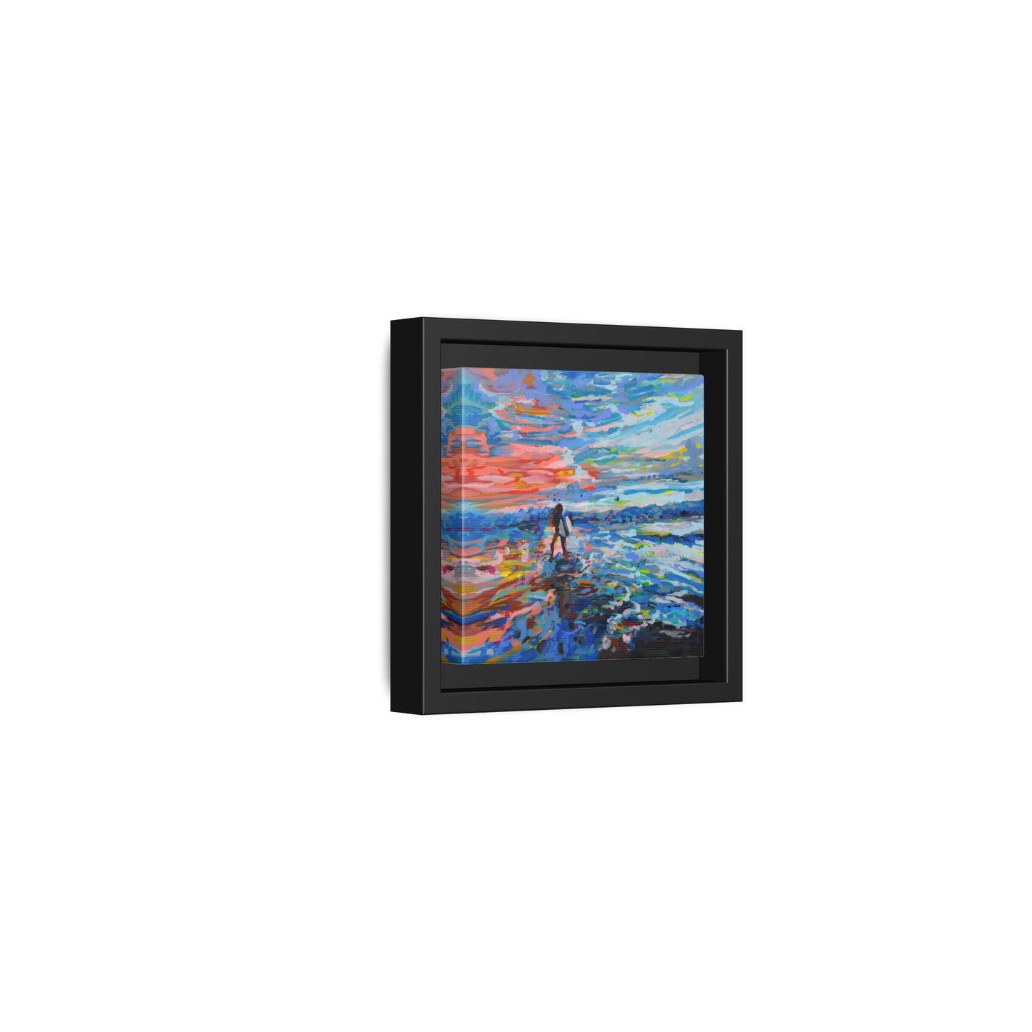 Dreamland Beach, Uluwatu - Framed Canvas