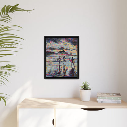 Dawn Patrol - Framed Canvas