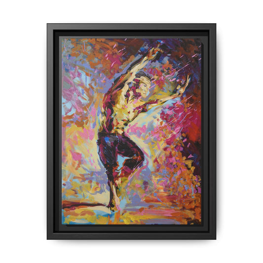 Dancer - Framed Canvas