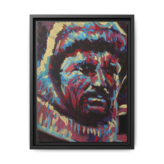 Frank Worsley, New Zealand Sailor - Framed Canvas