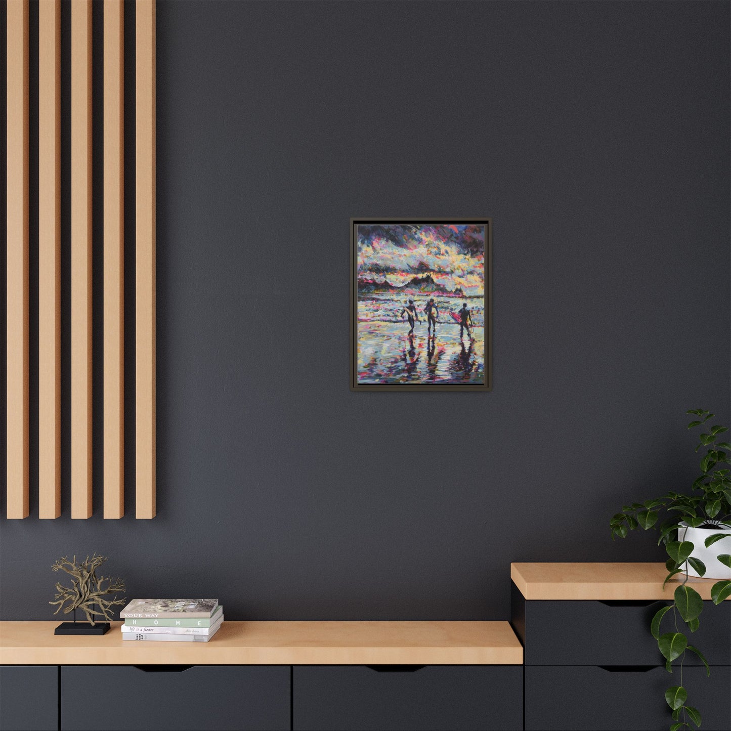 Dawn Patrol - Framed Canvas