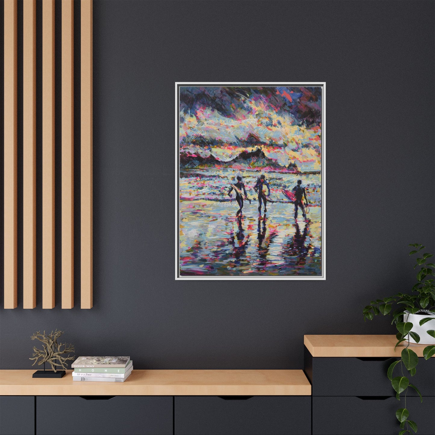 Dawn Patrol - Framed Canvas
