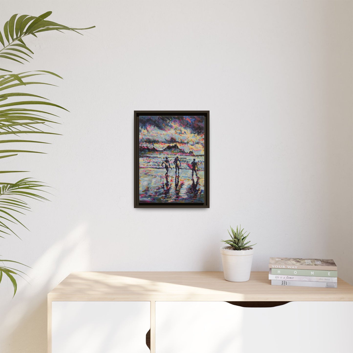 Dawn Patrol - Framed Canvas