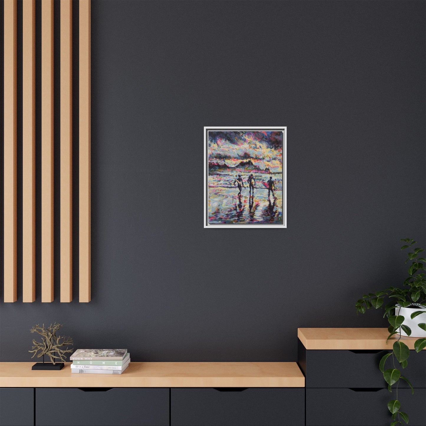 Dawn Patrol - Framed Canvas