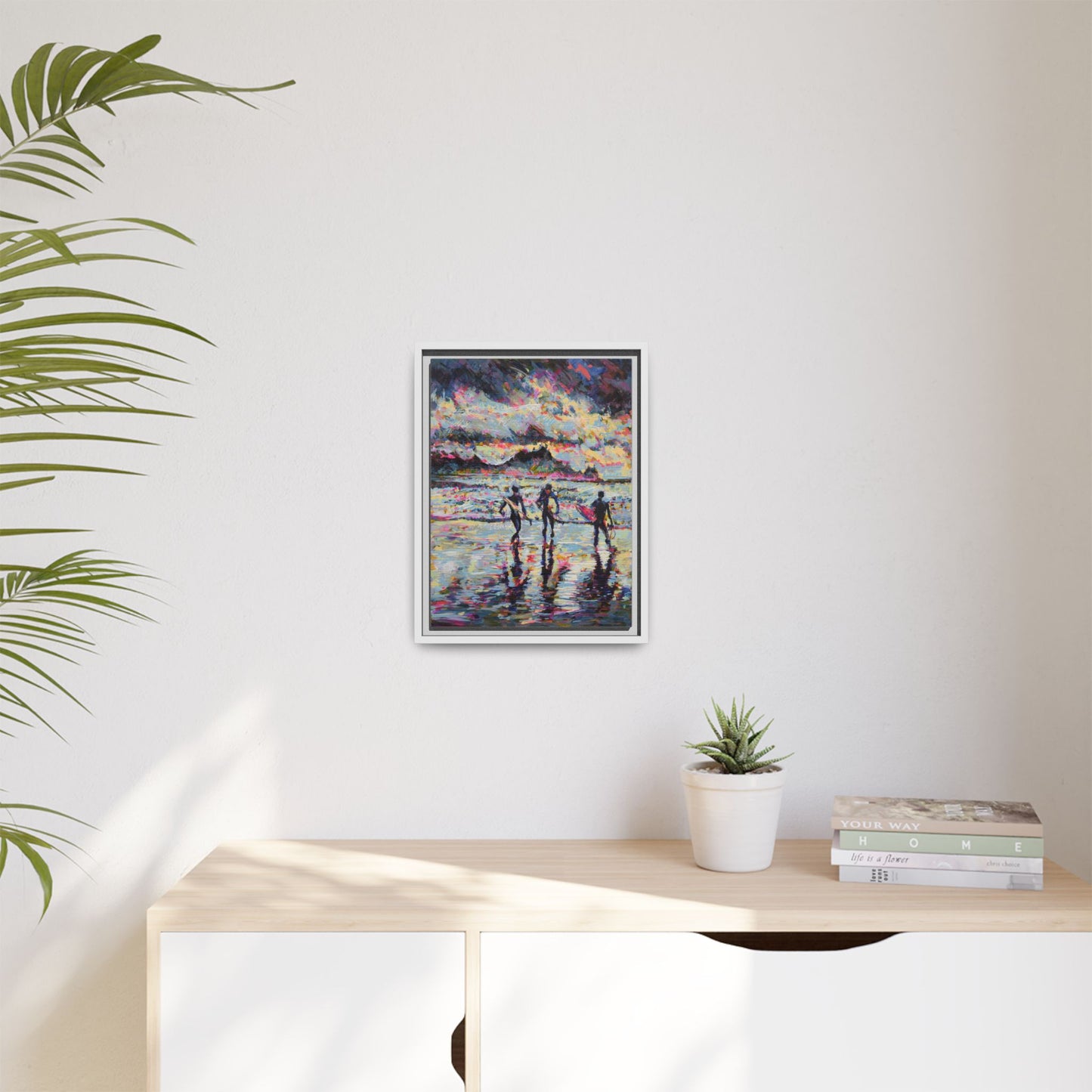 Dawn Patrol - Framed Canvas