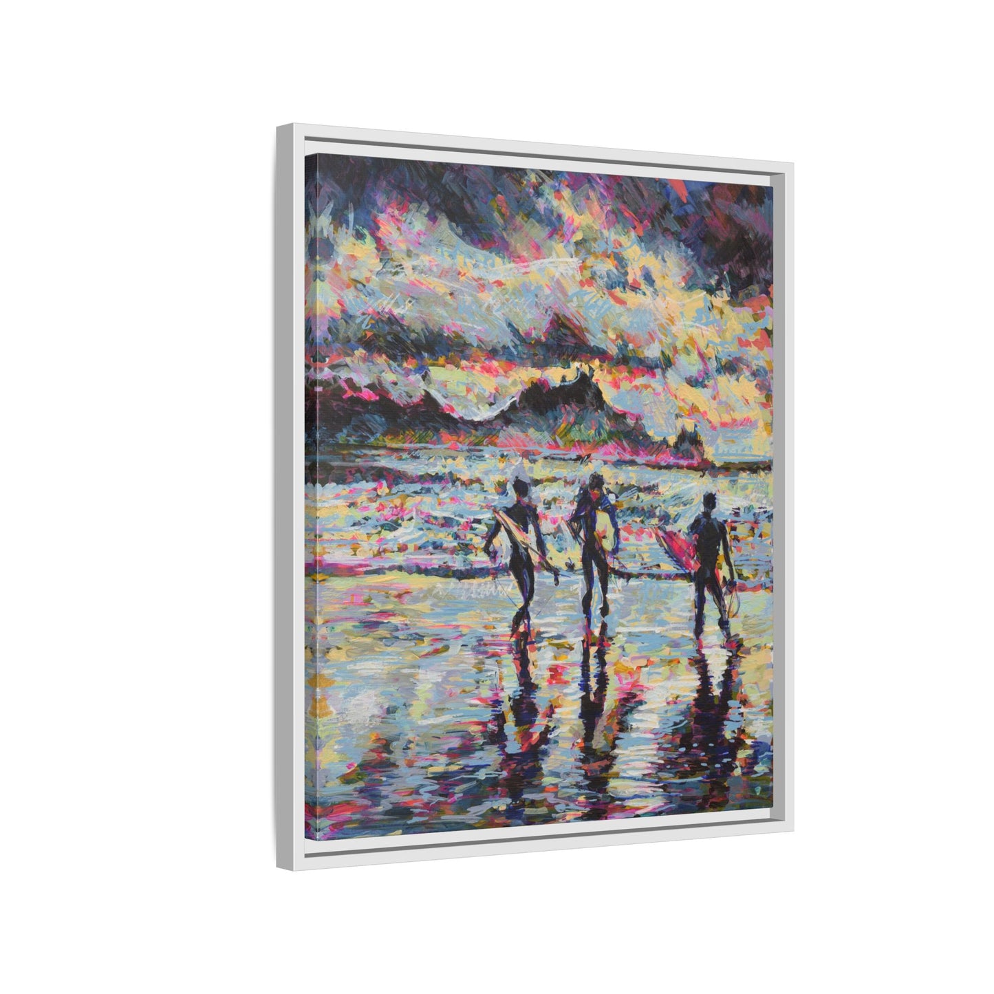 Dawn Patrol - Framed Canvas