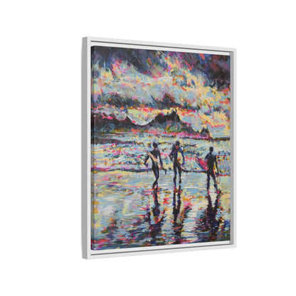Dawn Patrol - Framed Canvas