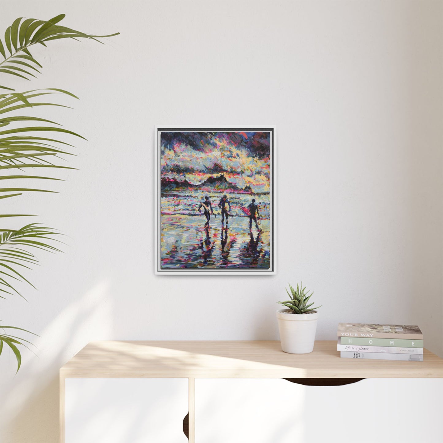 Dawn Patrol - Framed Canvas