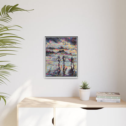 Dawn Patrol - Framed Canvas