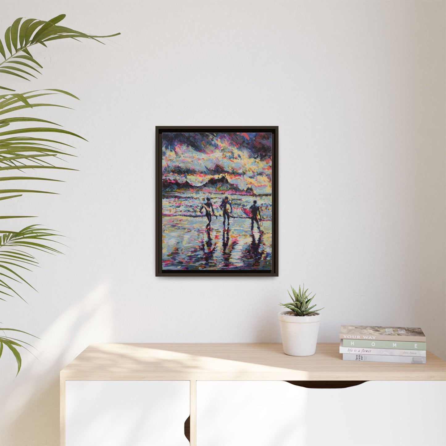Dawn Patrol - Framed Canvas