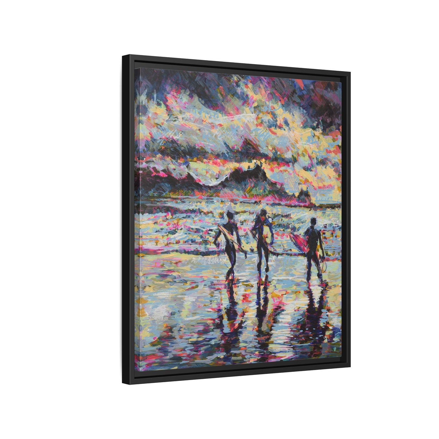 Dawn Patrol - Framed Canvas