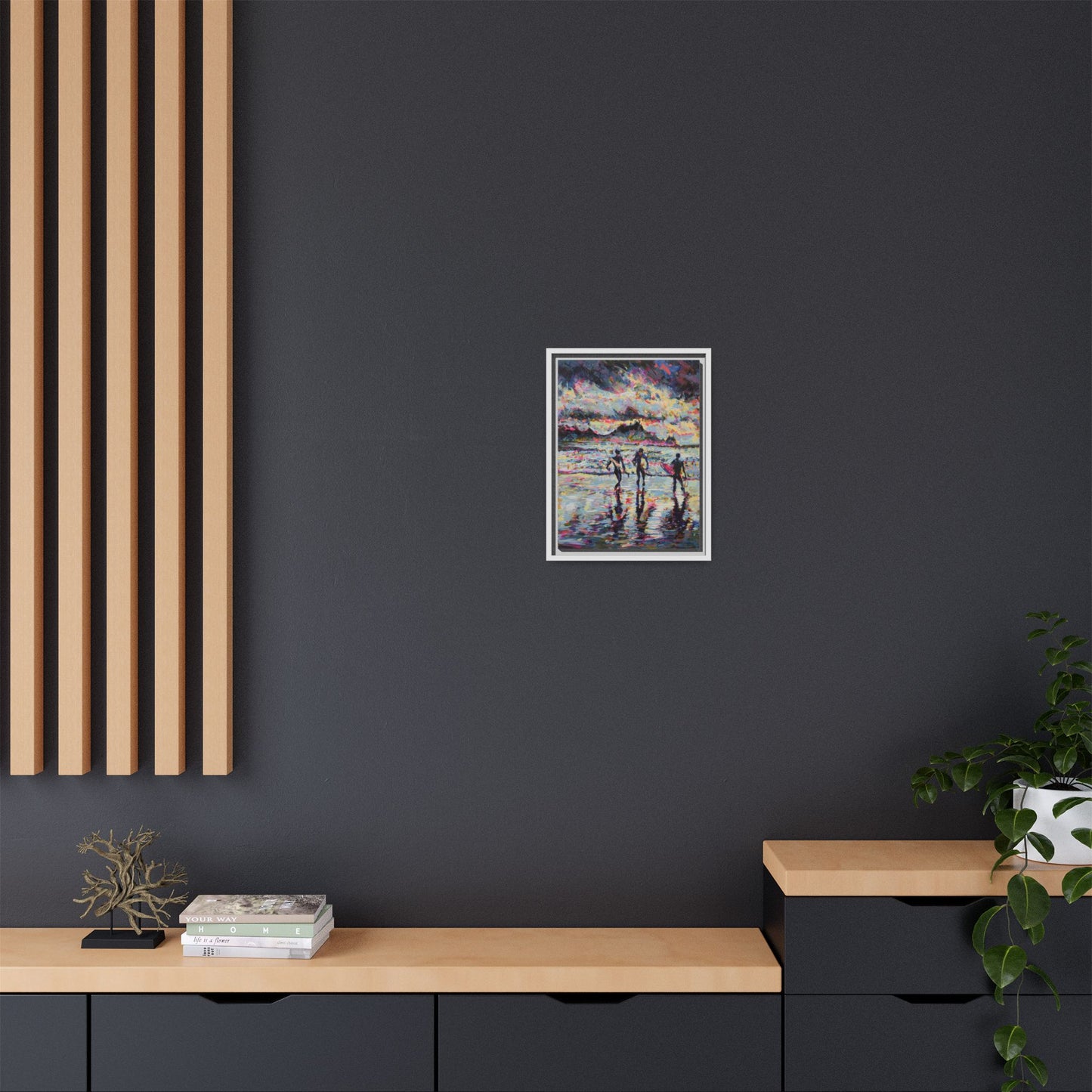 Dawn Patrol - Framed Canvas