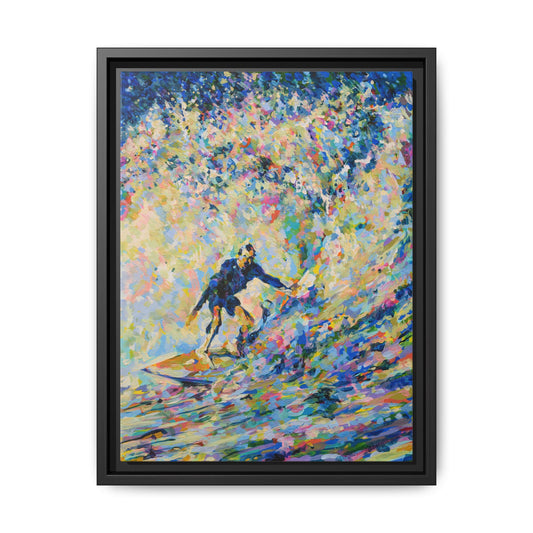 Rinsed & Released - Framed Canvas
