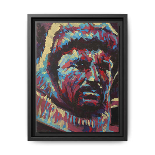 Frank Worsley, New Zealand Sailor - Framed Canvas