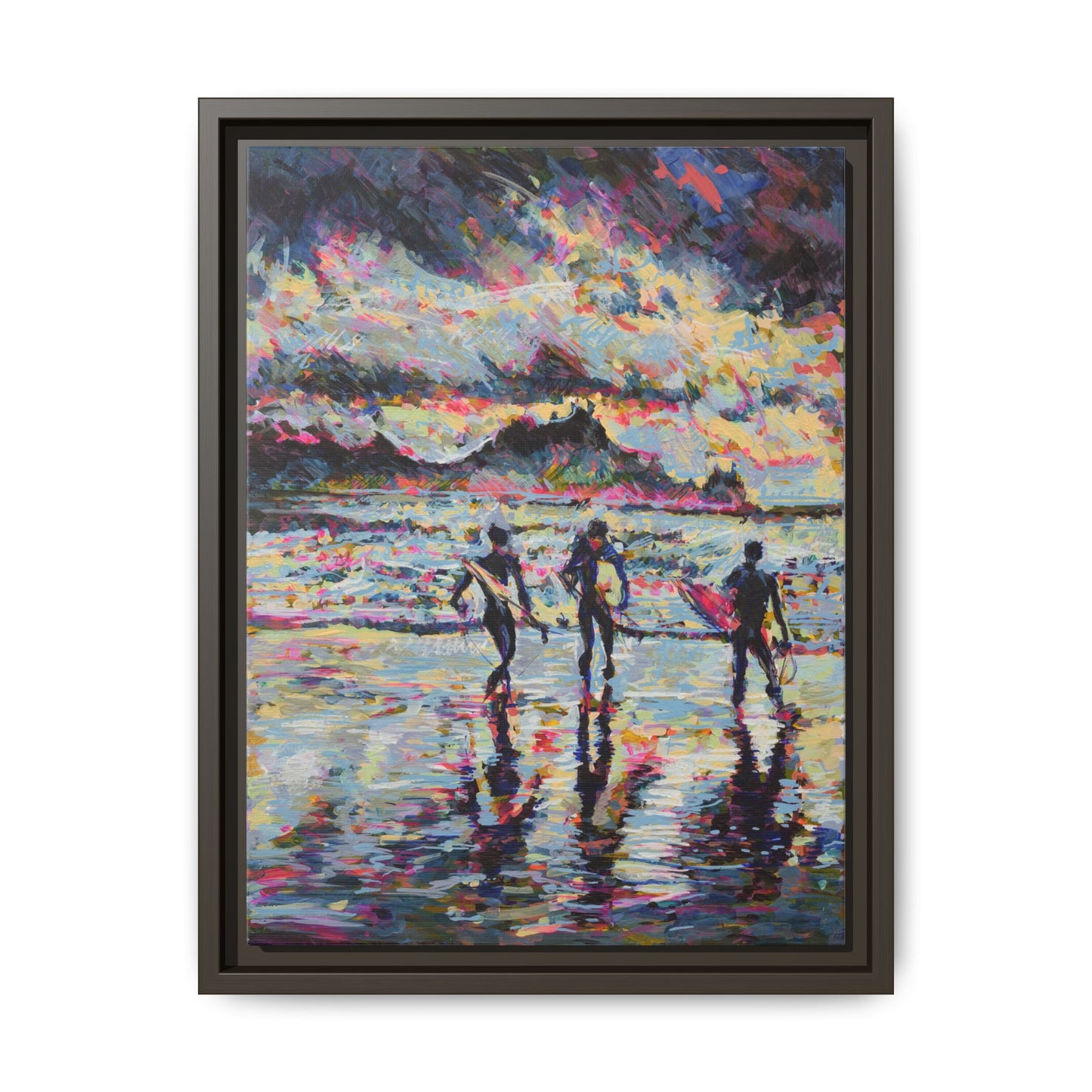 Dawn Patrol - Framed Canvas