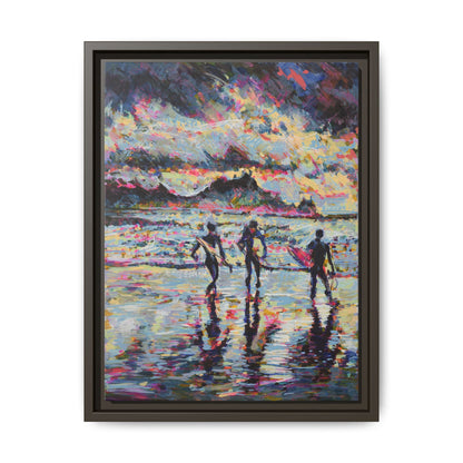 Dawn Patrol - Framed Canvas