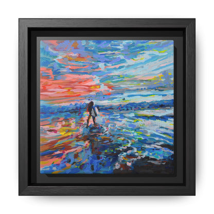 Dreamland Beach, Uluwatu - Framed Canvas