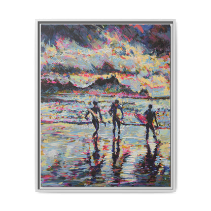 Dawn Patrol - Framed Canvas