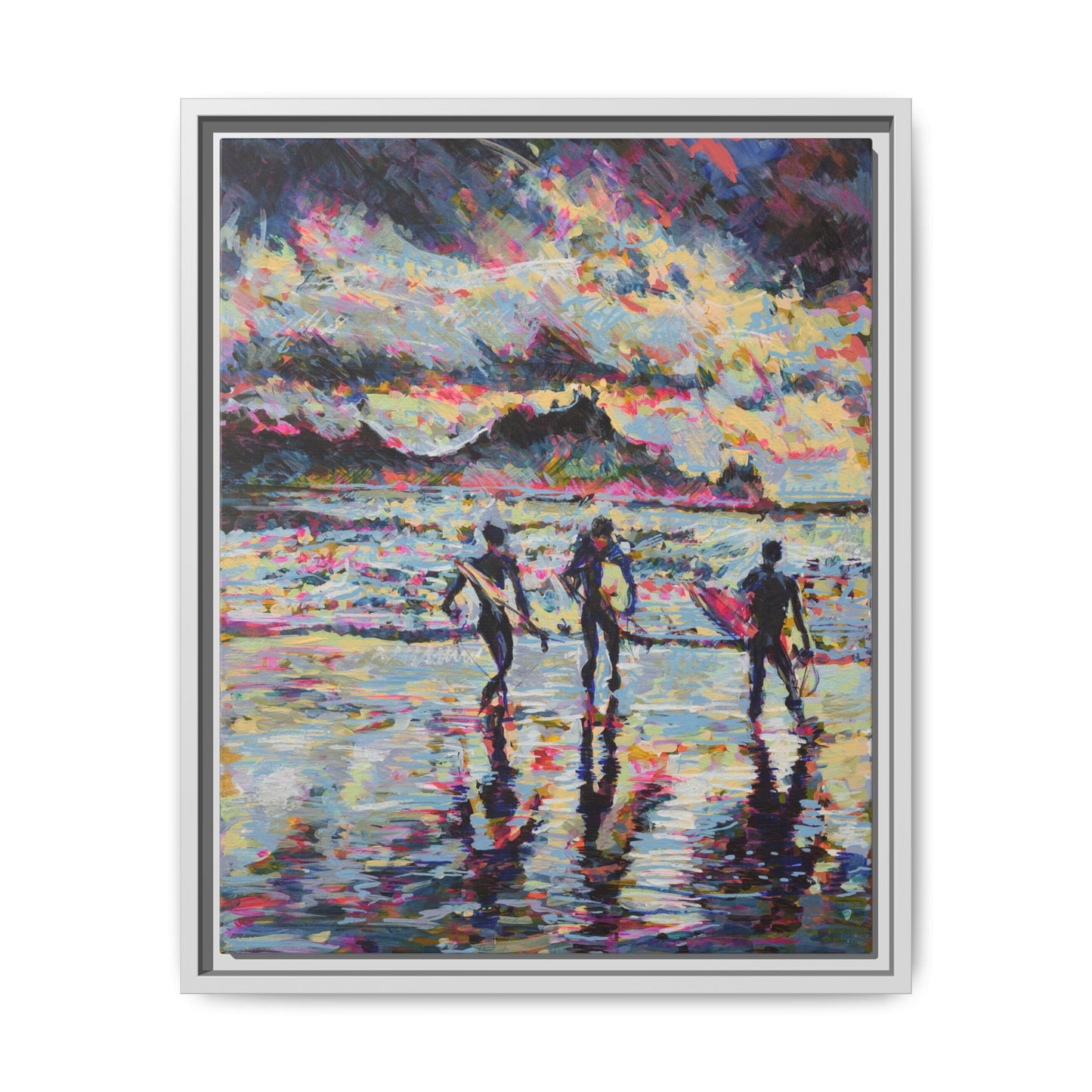 Dawn Patrol - Framed Canvas