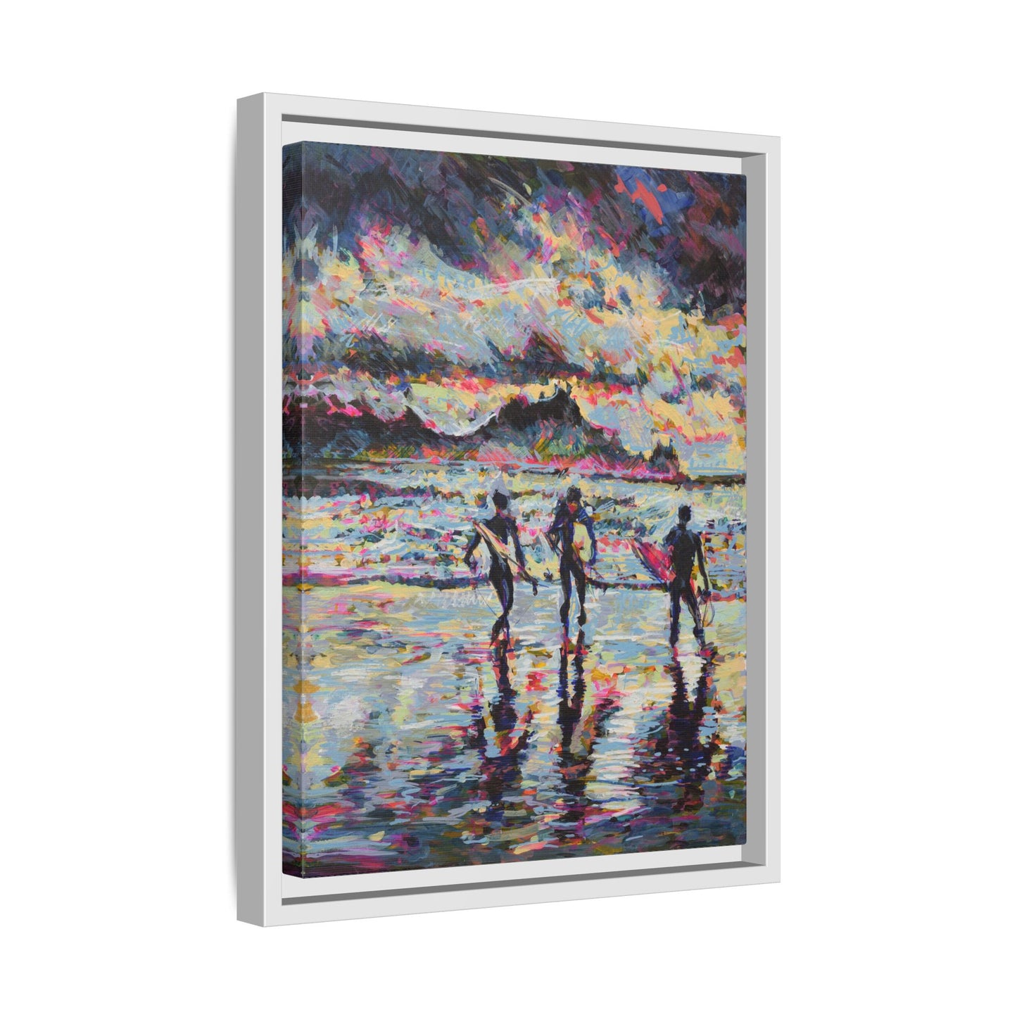 Dawn Patrol - Framed Canvas