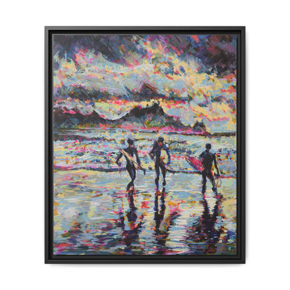 Dawn Patrol - Framed Canvas