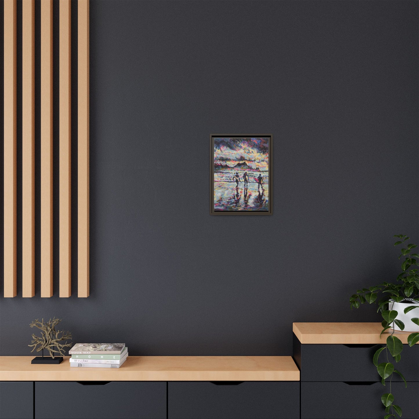 Dawn Patrol - Framed Canvas