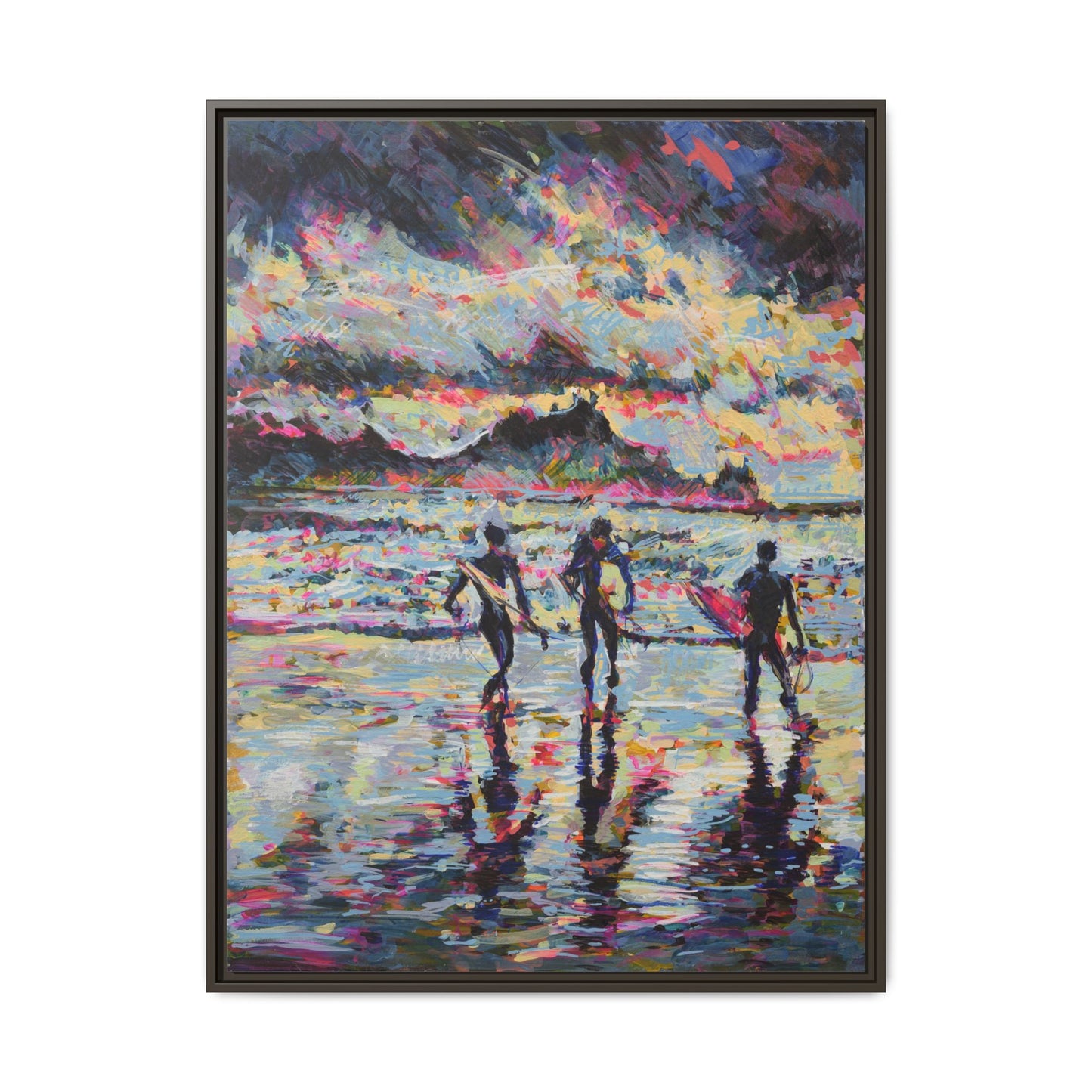 Dawn Patrol - Framed Canvas