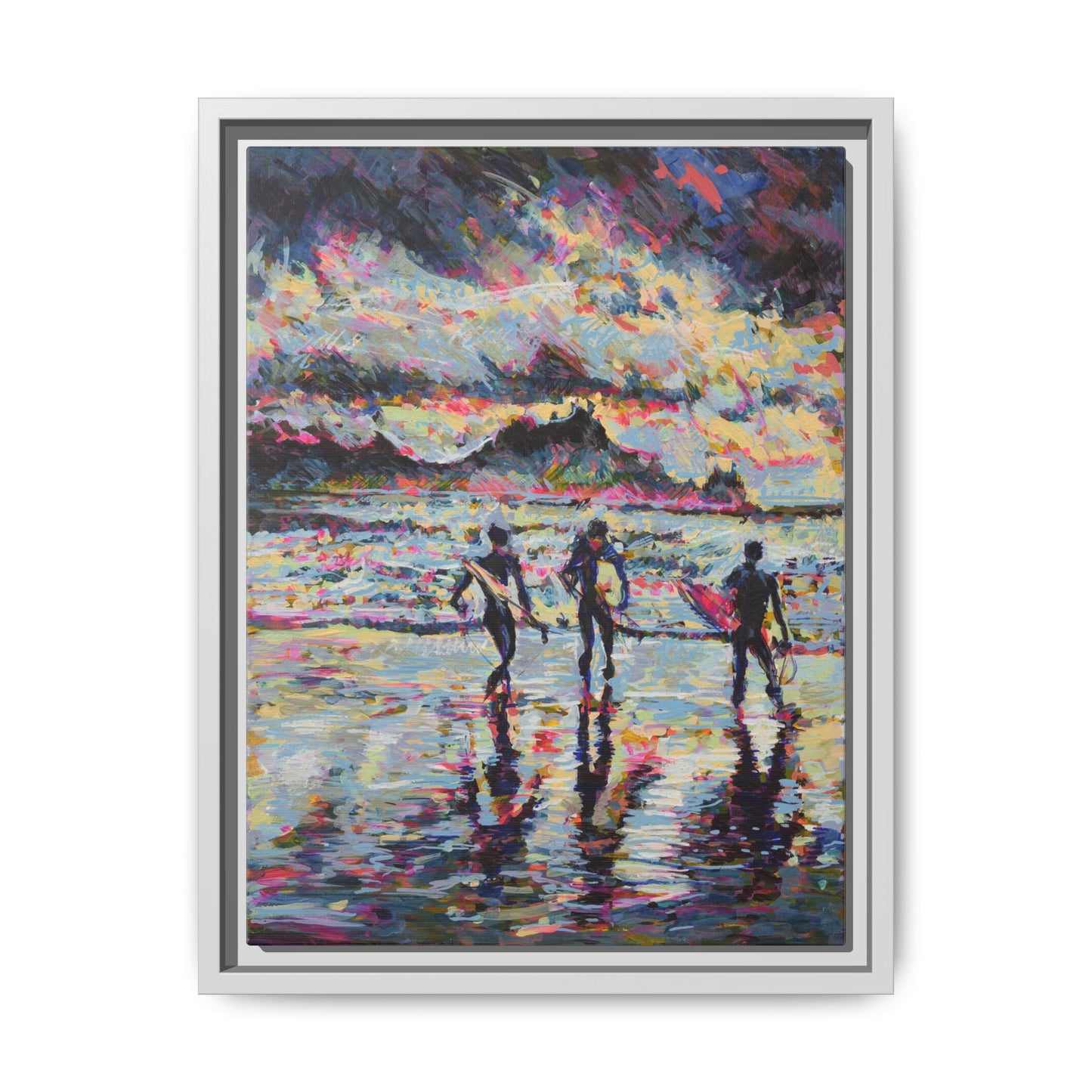 Dawn Patrol - Framed Canvas