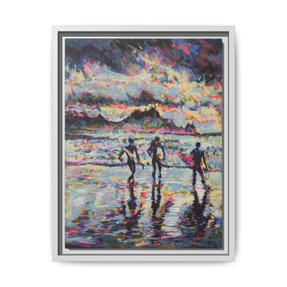 Dawn Patrol - Framed Canvas