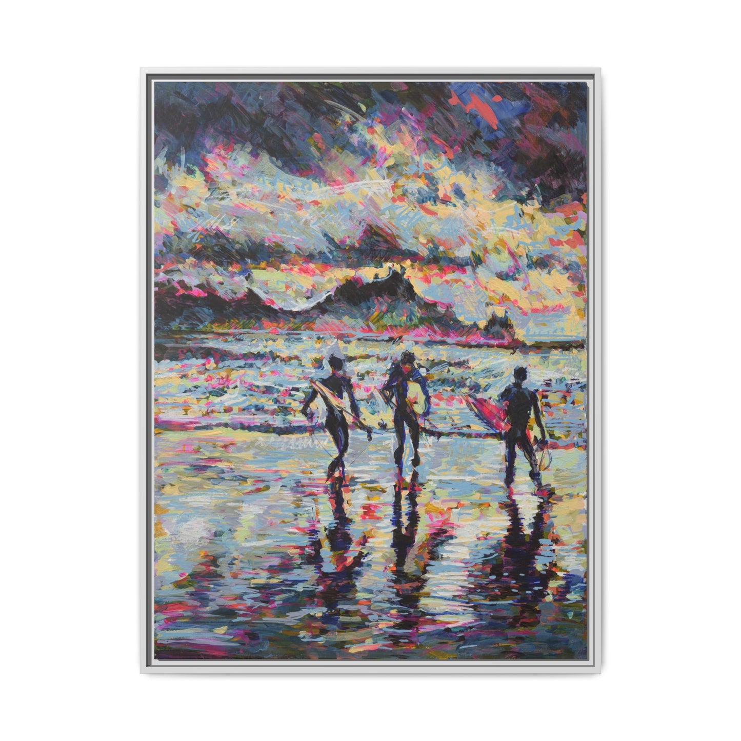 Dawn Patrol - Framed Canvas