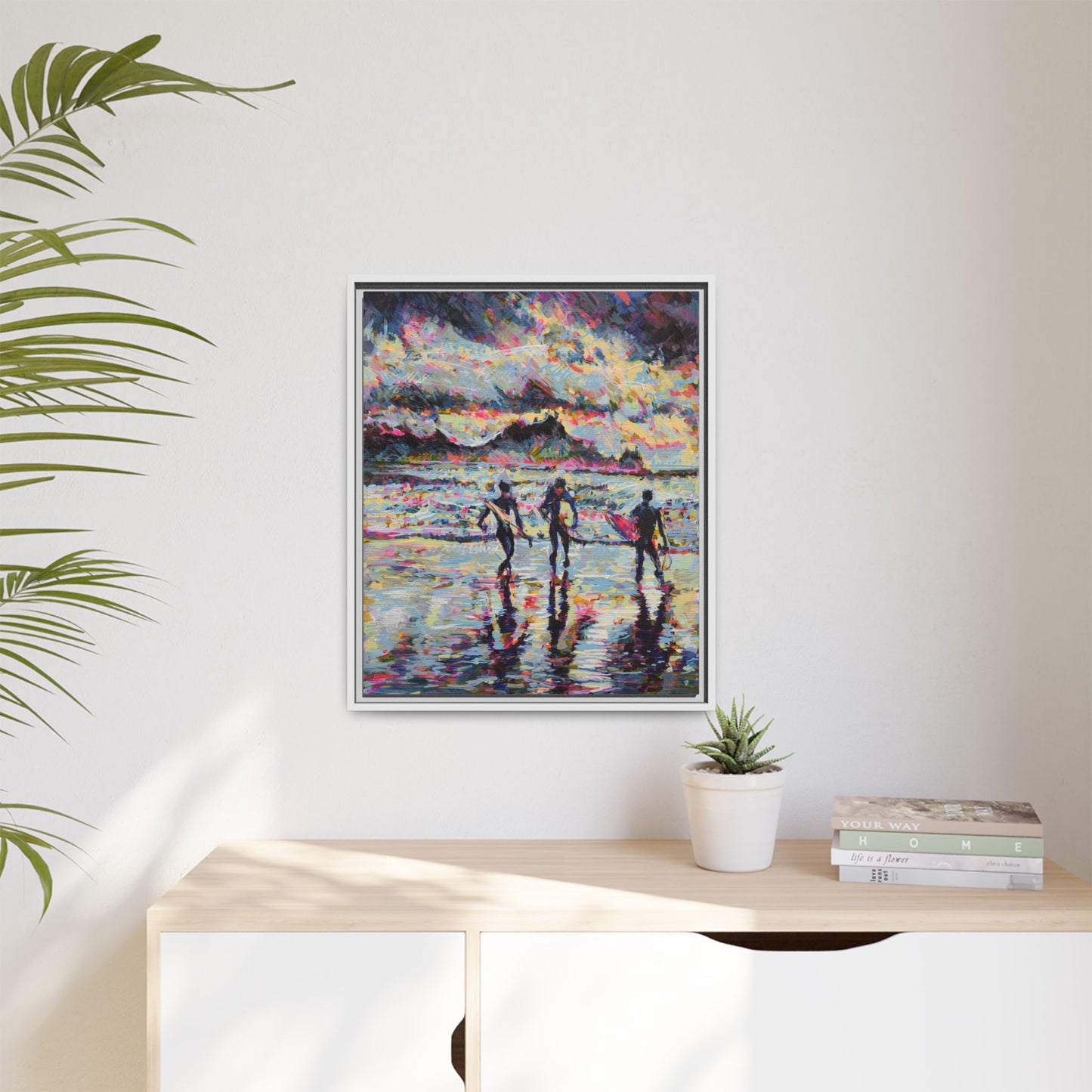Dawn Patrol - Framed Canvas
