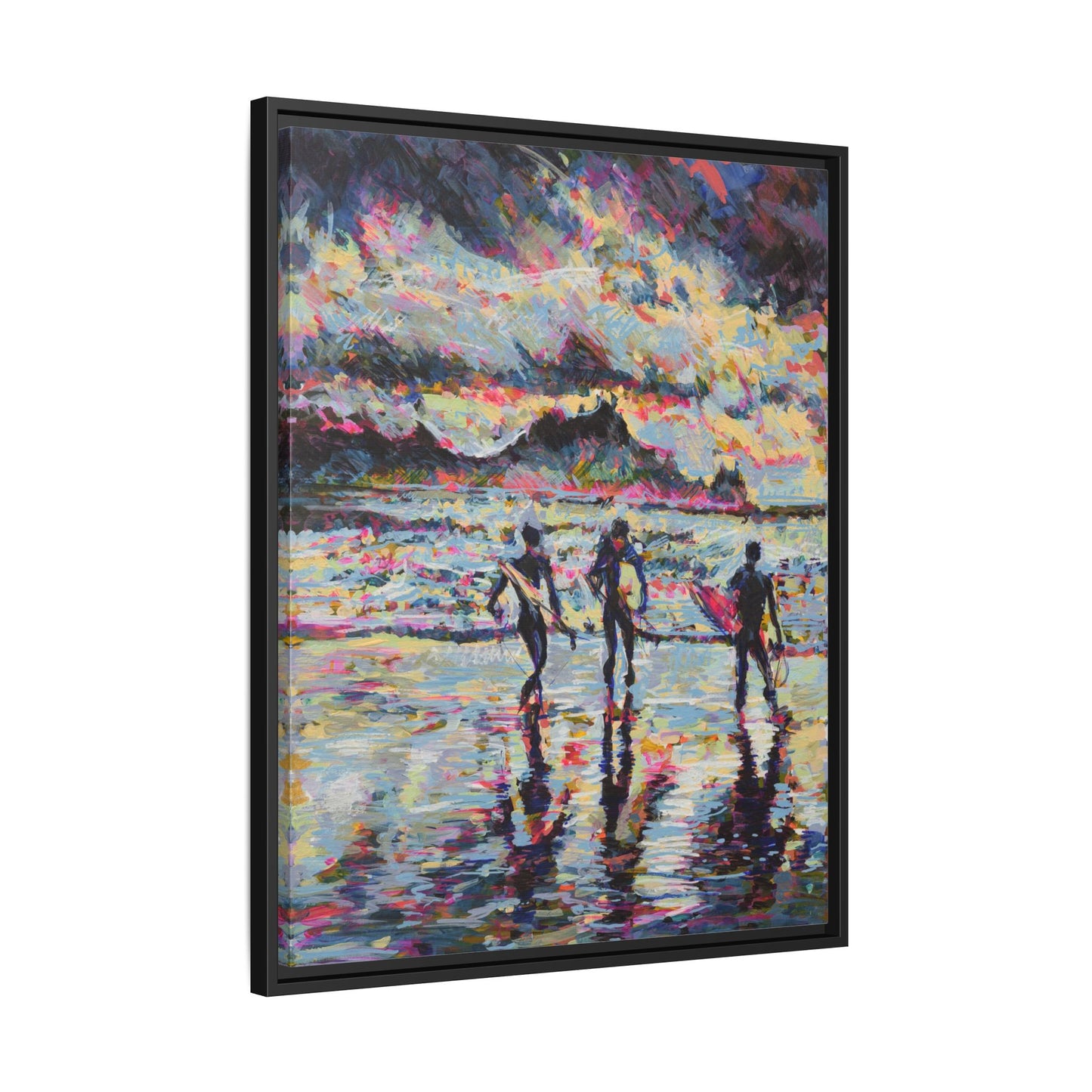 Dawn Patrol - Framed Canvas
