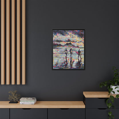Dawn Patrol - Framed Canvas