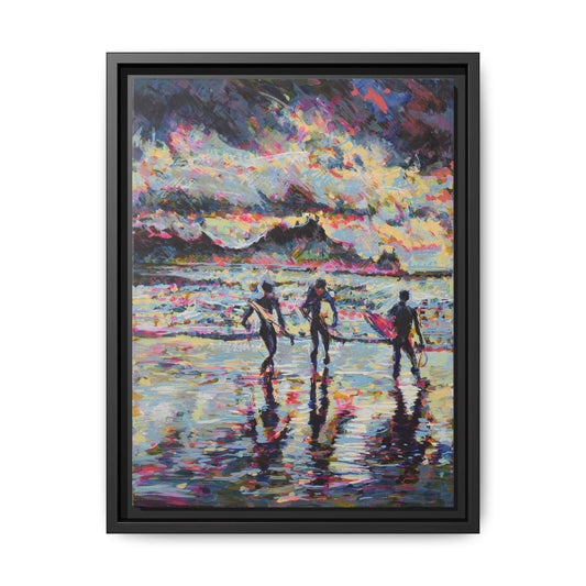 Dawn Patrol - Framed Canvas
