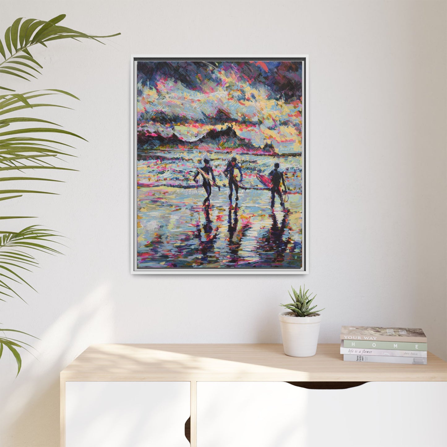 Dawn Patrol - Framed Canvas