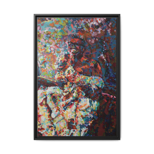 Wedding Dress - Framed Canvas