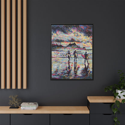 Dawn Patrol - Framed Canvas