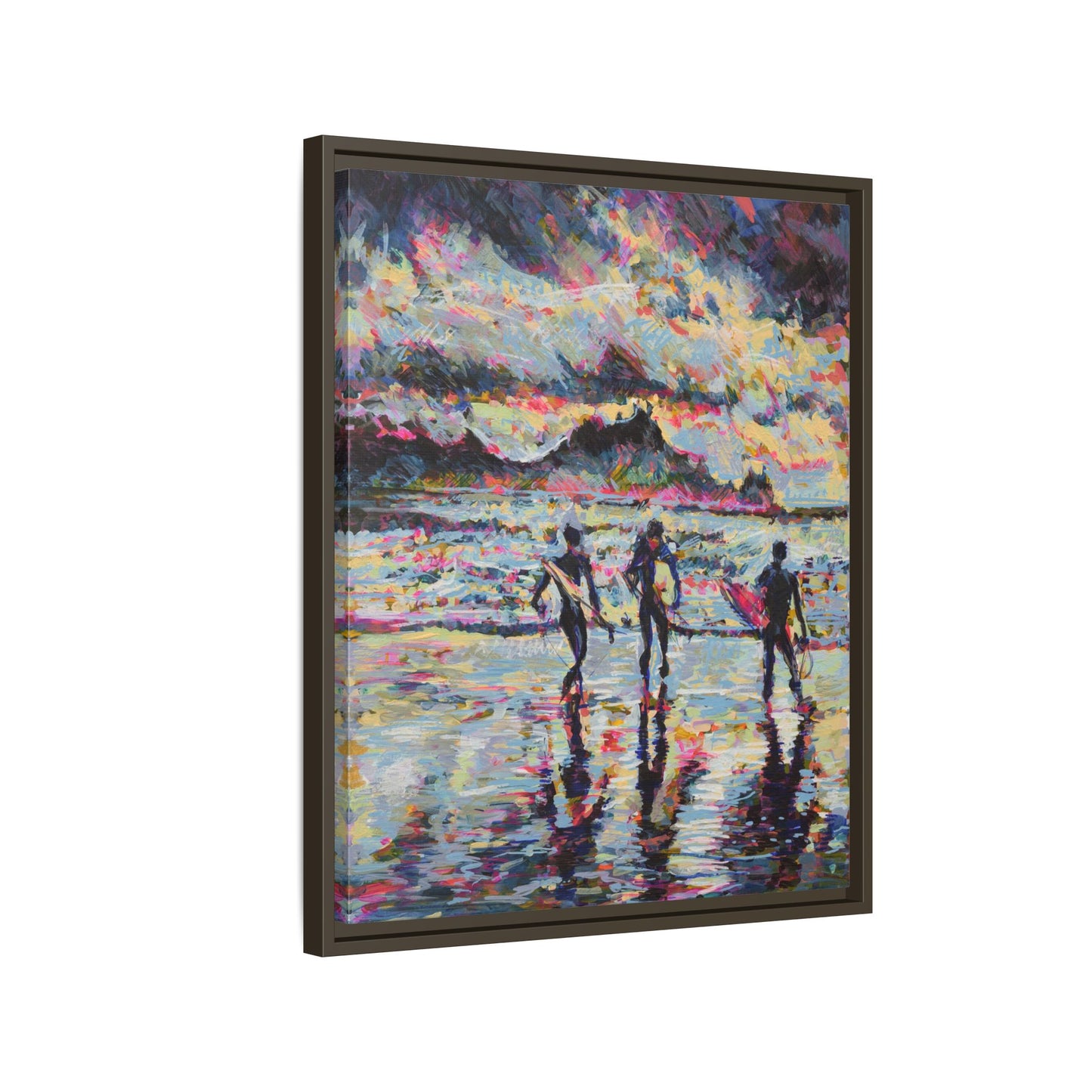 Dawn Patrol - Framed Canvas