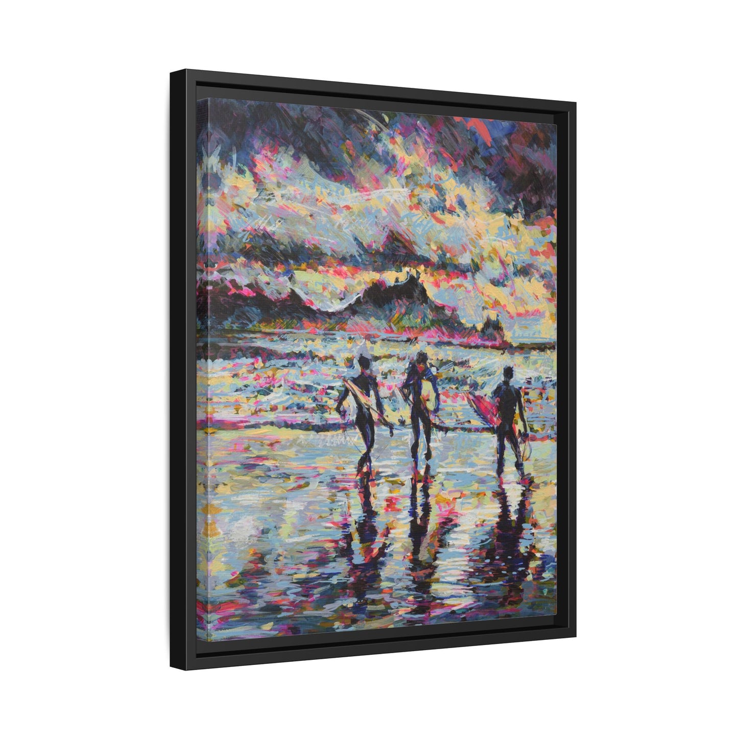 Dawn Patrol - Framed Canvas