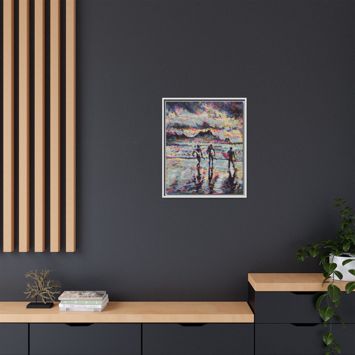 Dawn Patrol - Framed Canvas