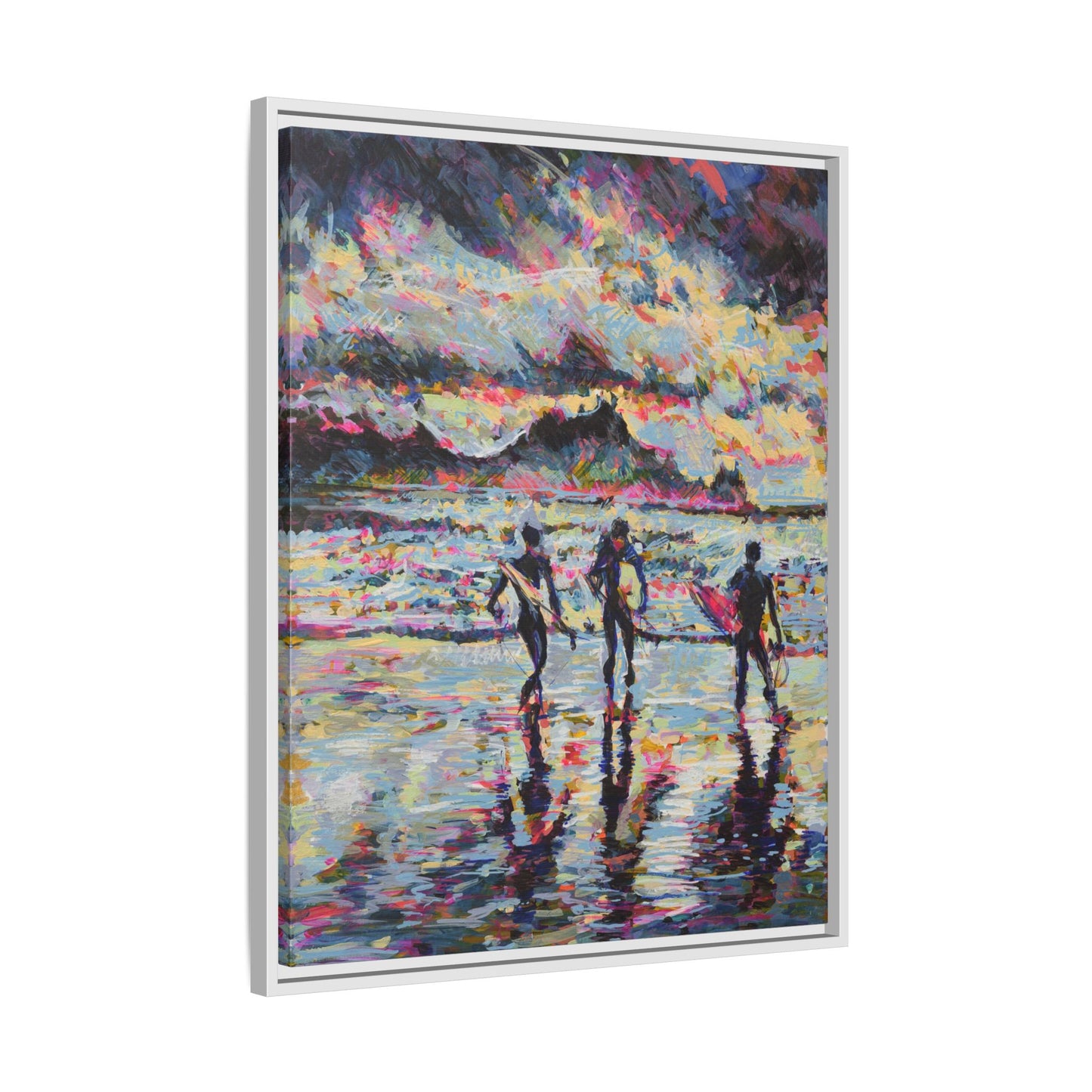 Dawn Patrol - Framed Canvas