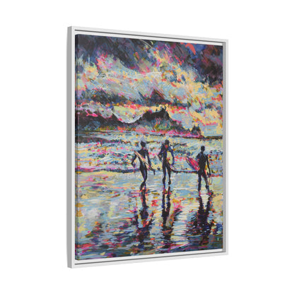 Dawn Patrol - Framed Canvas