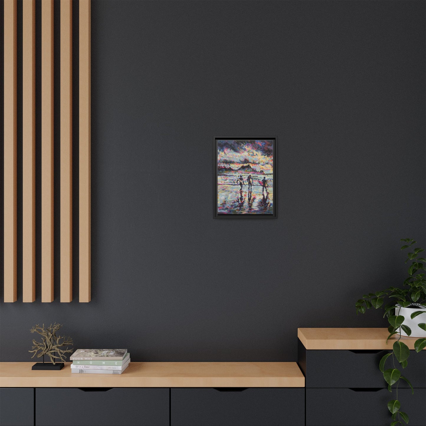 Dawn Patrol - Framed Canvas