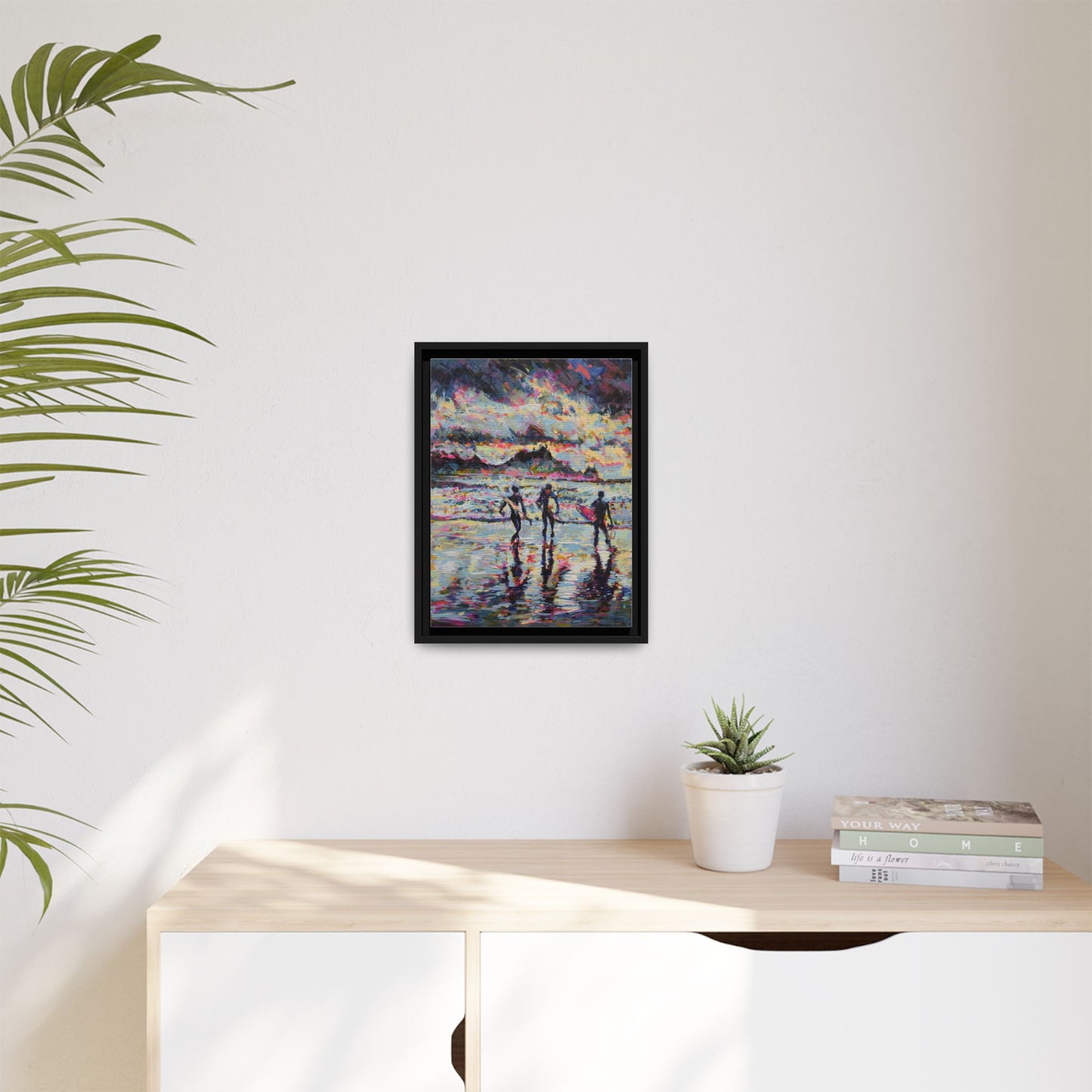 Dawn Patrol - Framed Canvas